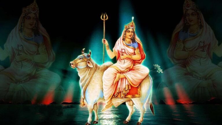 shailputri aarti vidhi or niyam