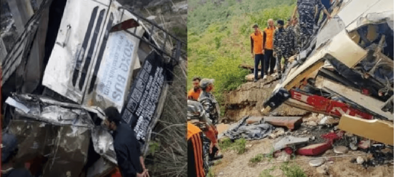 माता वैष्णों देवी जा रहे यात्रियों से भरी बस खाई में गिरी, 10 मरे