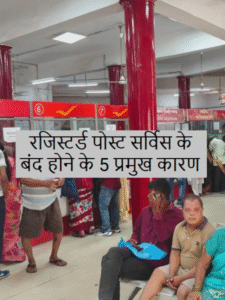 रजिस्टर्ड पोस्ट सर्विस के बंद होने के 5 प्रमुख कारण