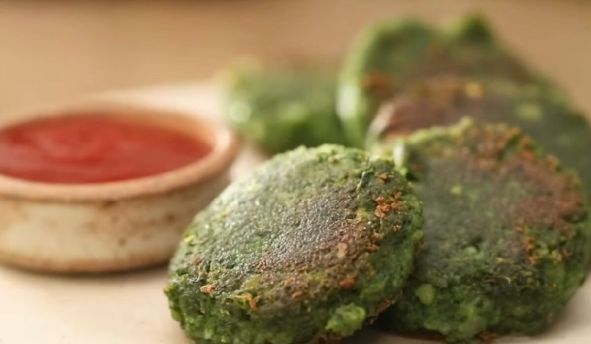 Palak Matar Cutlet Recipe